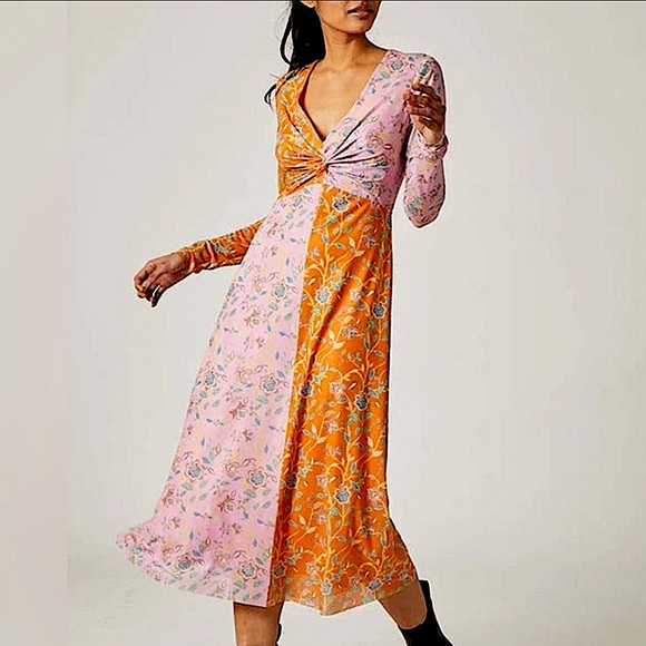 Rachel Antonoff Dresses & Skirts - Rachel Antonoff Olivia Long Sleeve Midi Dress, NEW